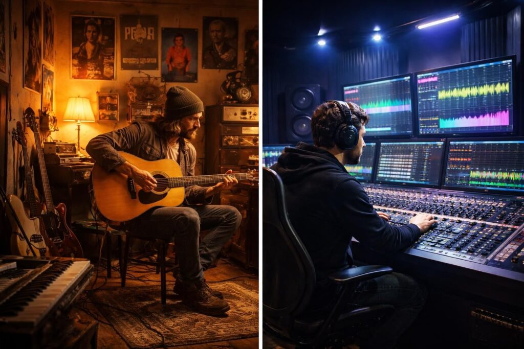 découvrez les principales différences entre la musique indépendante et la musique commerciale, leurs caractéristiques, avantages, et impacts sur l'industrie musicale.