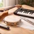 découvrez une sélection d'instruments de musique faciles à apprendre, parfaits pour débutants souhaitant progresser rapidement et s'amuser en jouant.