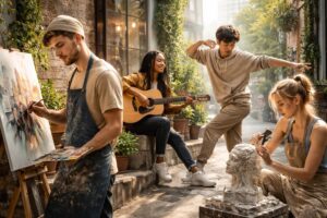 découvrez les artistes émergents à suivre absolument, des talents innovants et inspirants qui façonnent la scène artistique actuelle.